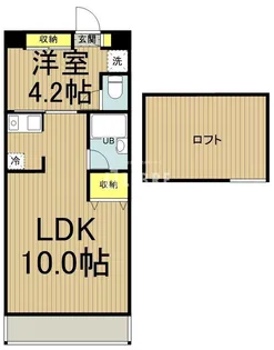 プリンスヴィル【2階】の間取り