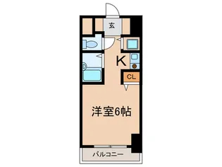 YKハイツ松の内【2階】の間取り