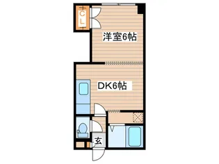 ノ-スタウン17【1階】の間取り