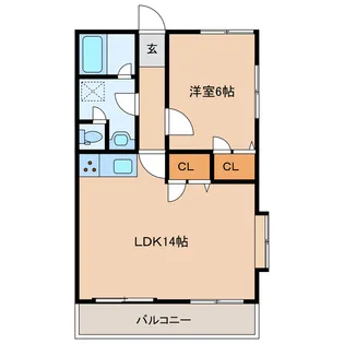 カルムの間取り