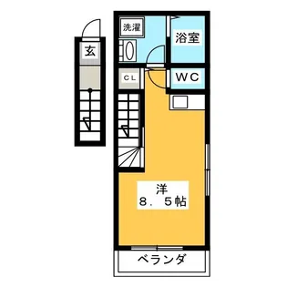 グレイス本郷【2階】の間取り