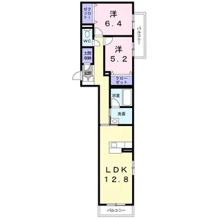 サングリーン太田II【2階】の間取り