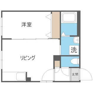ラフィーネ西町【4階】の間取り