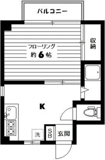 ミツヤハイツ【1階】の間取り