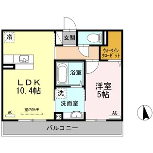 コーポブリックス【3階】の間取り