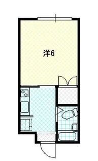 ピソひばりヶ丘A【1階】の間取り