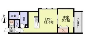 Casa ForestaleA【1階】の間取り