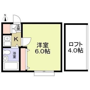 アメニティ東戸塚【2階】の間取り