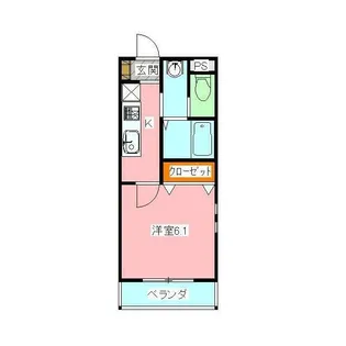 ルオーゴコモド【4階】の間取り