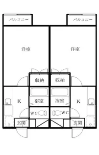 ピープルGT【2階】の間取り