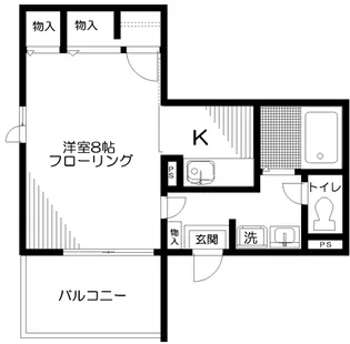 グリーンステージ光が丘【2階】の間取り