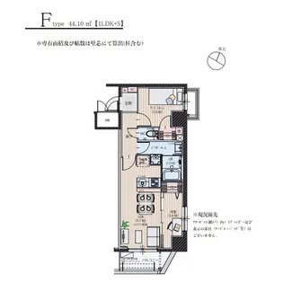 シンセラティ薬院【3階】の間取り