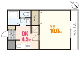 フリックコートSYO【3階】の間取り