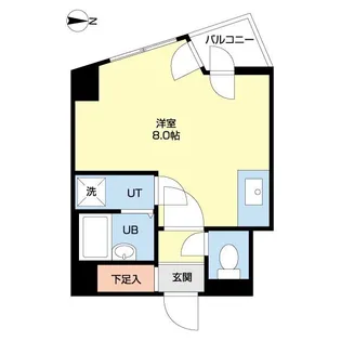 プライムパーク円山公園【4階】の間取り