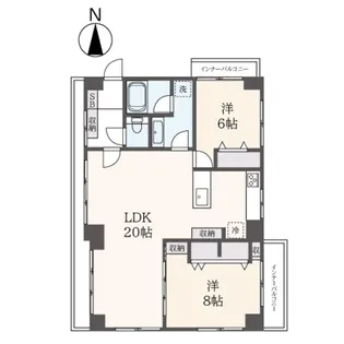 総建メゾン三幸【10階】の間取り
