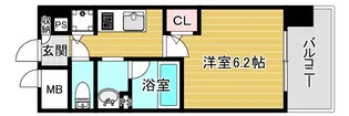 La CASA京橋【3階】の間取り