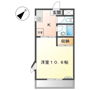 MYLIFE二本木【1階】の間取り