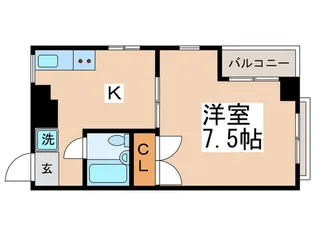 ルピナス東高円寺【2階】の間取り