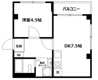OTビル【3階】の間取り