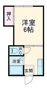 英ハイツ【2階】の間取り