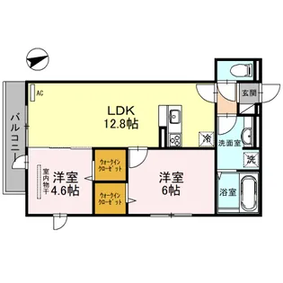 セッテ【1階】の間取り