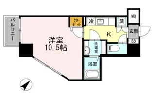 JPノイエ早稲田【JPnoie早稲田】【7階】の間取り