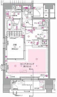 ガーラ・レジデンス本郷三丁目【11階】の間取り