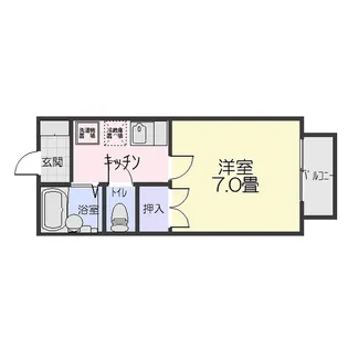 コーポドルチェ【1階】の間取り