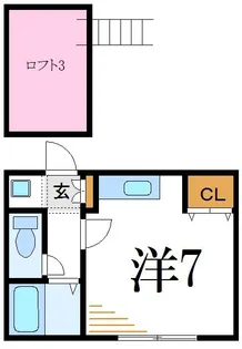 CASA・CREST【2階】の間取り