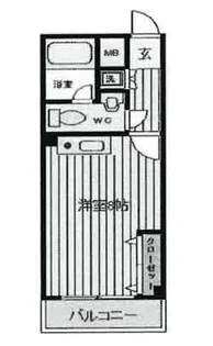 サン・フラッツ【3階】の間取り