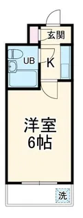アフィットステージ市川南【5階】の間取り