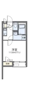 レオネクストプラナス白山【2階】の間取り