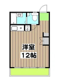 三木マンション【3階】の間取り