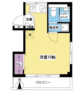 西ヶ原マンション【2階】の間取り