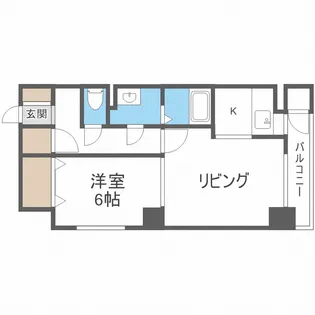 ミルネージュ35【1階】の間取り