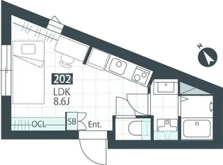 BIBLIO KITA-IKEBUKUROの間取り