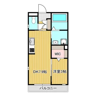 アルテールユキフミ【2階】の間取り