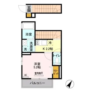 アネックス成城【2階】の間取り