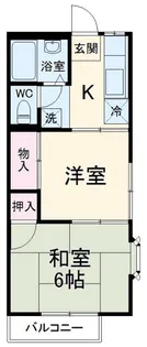 ファミーユ今井【1階】の間取り