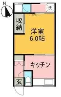 ベルモント保土ヶ谷【1階】の間取り