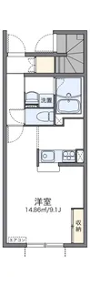 レオネクスト城北【1階】の間取り