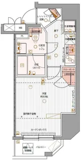 パティーナ上野【6階】の間取り