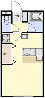 DIブリッジ【2階】の間取り