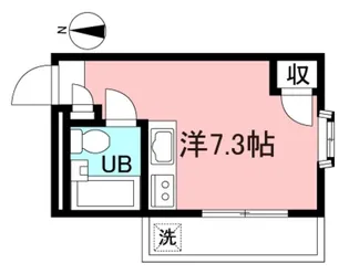 グランデ喜多見【3階】の間取り