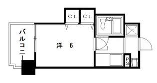 ダイアパレス比治山公園【11階】の間取り