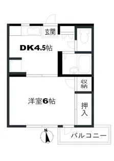 リヴィエール・タマ【3階】の間取り