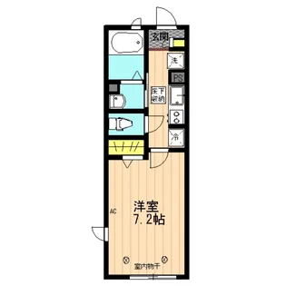 親和レジデンス【1階】の間取り