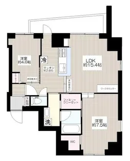 森ビル【3階】の間取り