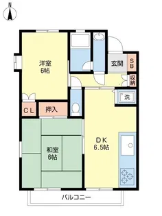 ハイム・シンフォニー【2階】の間取り