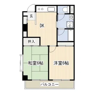 ソニアグランデ【2階】の間取り